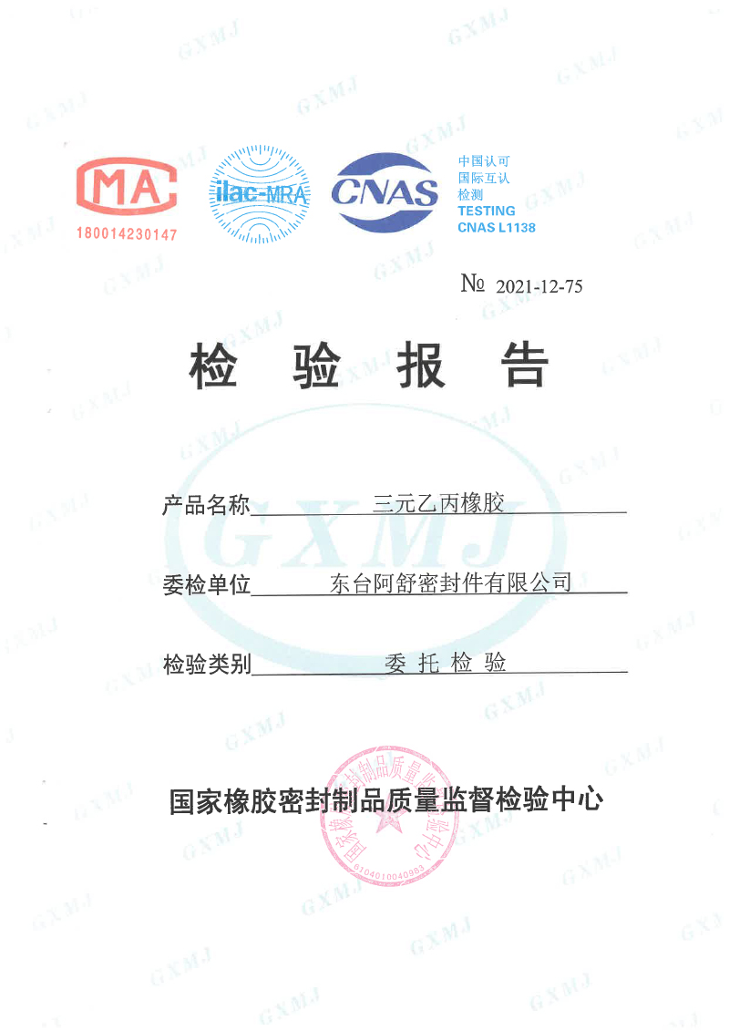E8002-三元乙丙橡胶性能检测报告-2022